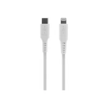 Kabel USB-C do Lightning Fixed Liquid Silicone 2 m Biały FIXDLS-CL2-WH