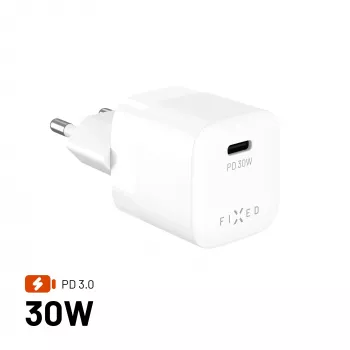 Fixed Mini USB-C GaN Charger 30W – czarny