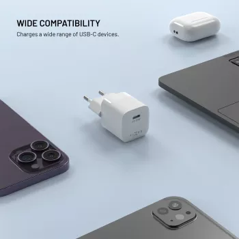 Fixed Mini USB-C GaN Charger 30W – czarny