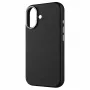 Etui tylne Fixed MagLeather na Apple iPhone 17 - skóra, czarny