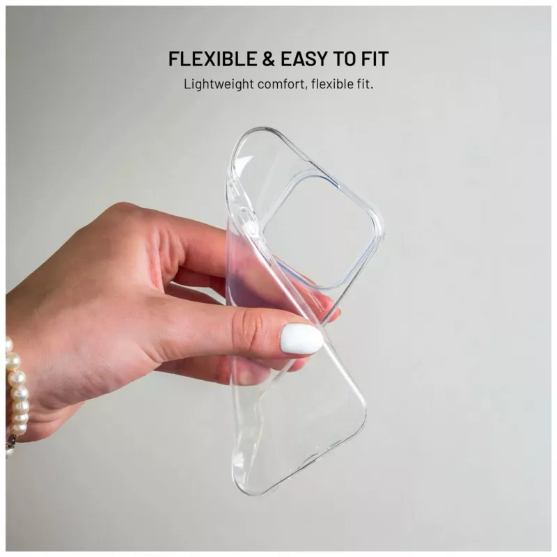 Etui tylne Fixed Story AntiUV do Xiaomi Redmi Note 15 Pro 4G - przezroczyste TPU