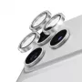 PanzerGlass Hoops Ceramiczny Ochronnik Soczewek Glitter Silver dla iPhone 18 Pro / 18 Pro Max