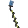 Goobay Ultraflexible kabel krosowy CAT 6A Slim U/UTP, czarny, 0,25 m, bardzo krótkie złącza Snagless 74233