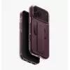UNIQ Heldro Air MagClick etui ładujące do iPhone 18 Pro Max / 17 Pro Max - Burgund