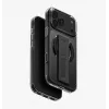 UNIQ Heldro Air etui ładujące Magclick do iPhone 18 Pro Max / 17 Pro Max Tinted Smoke