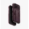 Etui ładujące UNIQ Heldro Air MagClick do iPhone 18 Pro / 17 Pro - Burgund
