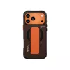 Etui SKINARMA Haxa dla iPhone 17 Pro z ładowaniem magnetycznym i podstawką uchwytu, grafitowy