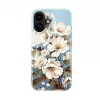 Evelatus Apple iPhone 16 Slim Shell z MagSafe - Custom Print Flower Blue