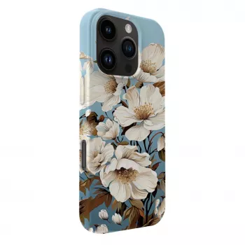 Evelatus etui typu slim shell dla iPhone 16 Pro Max z MagSafe - Flower Blue