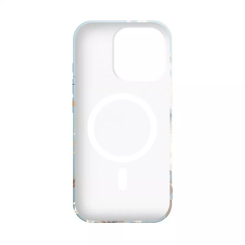 Evelatus etui typu slim shell dla iPhone 16 Pro Max z MagSafe - Flower Blue