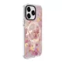 Evelatus Apple iPhone 15 Pro etui PC+TPU z MagSafe - Marmurowy Róż