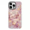 Evelatus Apple iPhone 15 Pro etui PC+TPU z MagSafe - Marmurowy Róż