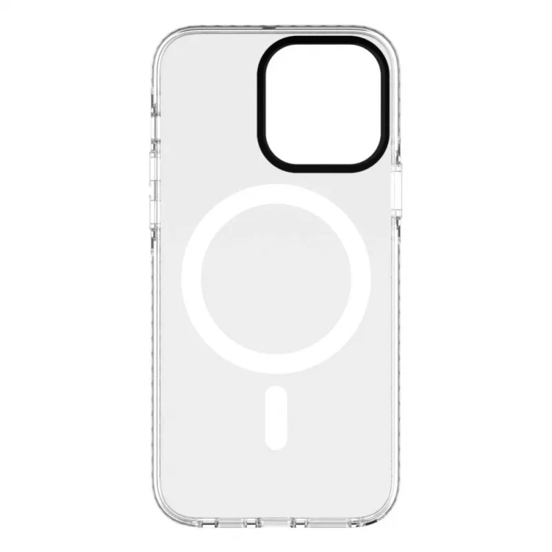 Evelatus Apple iPhone 15 Pro etui PC+TPU z MagSafe - Marmurowy Róż