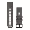 Garmin QuickFit 26 paski do zegarka, Pebble Grey/Silver Grey silikonowy [010-14510-00]