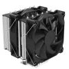 Zalman CNPS12X BP Black chłodzenie CPU - wentylator 120mm PWM, niebieskie LED, 6 rurek cieplnych, Intel/AMD