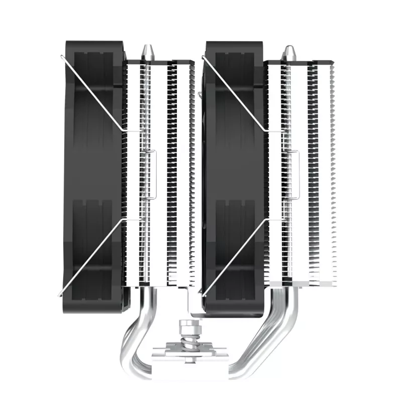 Zalman CNPS12X BP Black chłodzenie CPU - wentylator 120mm PWM, niebieskie LED, 6 rurek cieplnych, Intel/AMD