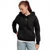 Puma ESS Centered Cat Logo Relaxed Hoodie Damskie Czarne Rozmiar M