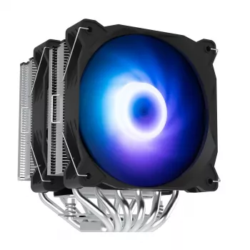 Zalman CNPS12X BP ARGB dwuwieżowe chłodzenie CPU, 2 wentylatory 120mm PWM, czarny