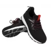 DEDRA M83V Sport Męskie Niskie Sneakersy, Czarne/Szare, Rozmiar 41