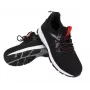 DEDRA M83V Sport Męskie Niskie Sneakersy, Czarne/Szare, Rozmiar 41