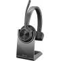 Słuchawki nauszne bezprzewodowe HP Poly Voyager 4300 UC Series 4310 z adapterem USB-C i podstawką, certyfikat Zoom 218474-01