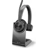 Słuchawki nauszne bezprzewodowe HP Poly Voyager 4300 UC Series 4310 z adapterem USB-C i podstawką, certyfikat Zoom 218474-01