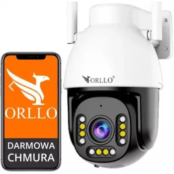 ORLLO Z9 ULTRA Zewnętrzna obrotowa kamera IP z zoomem 5MP z 10-krotnym zoomem optycznym, 4G LTE i Wi-Fi, IP66, dwukierunkowe audio, detekcja sylwetki ludzkiej