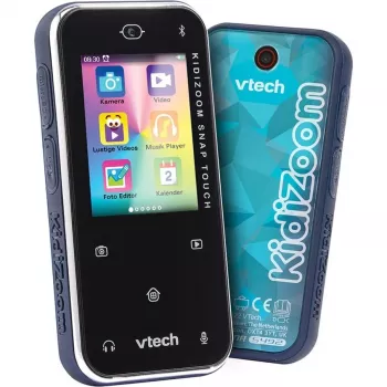 VTech KidiZoom Snap Touch dziecięcy smartfon 80-549204 czarny