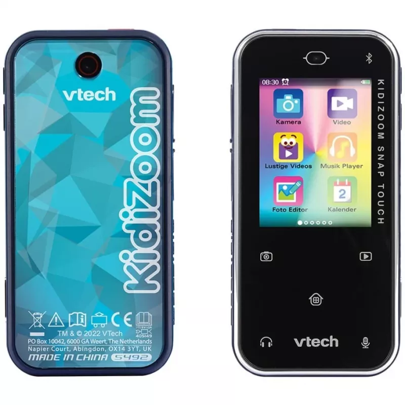 VTech KidiZoom Snap Touch dziecięcy smartfon 80-549204 czarny