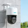 Kamera IP Reolink TrackMix Series P760 4K z podwójnym obiektywem, PoE, z automatycznym śledzeniem zoomu, kolorową nocną wizją, zewnętrzna/wewnętrzna