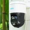 Kamera IP Reolink TrackMix Series P760 4K z podwójnym obiektywem, PoE, z automatycznym śledzeniem zoomu, kolorową nocną wizją, zewnętrzna/wewnętrzna