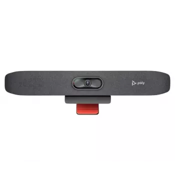 HP Poly Studio R30 USB panel wideo - 4K UHD, pole widzenia 120°, 5x zoom cyfrowy, NoiseBlockAI, certyfikat Zoom i Microsoft Teams