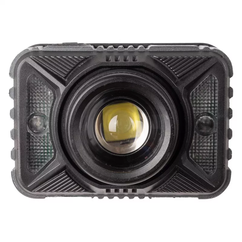 Latarka czołowa ENTAC EHL-ZH-10W-R z zoomem i akumulatorem 10W z czujnikiem ruchu