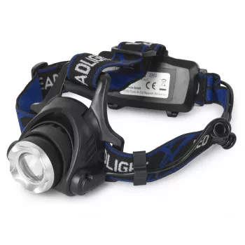 Latarka LED ENTAC Zoom 5W Aluminiowa