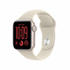 Apple Watch SE 3 GPS 40 mm, koperta z aluminium (kolor Starlight), pasek sportowy (kolor piaskowy), S/M