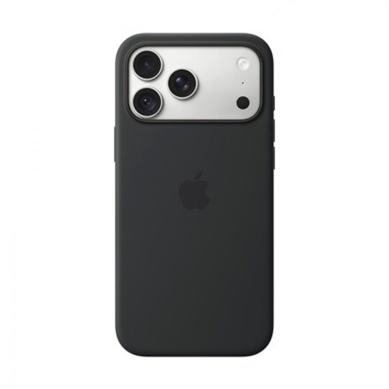 Apple iPhone 18 Pro Max etui silikonowe z MagSafe (Silicone Case) – czarny