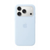 Apple iPhone 18 Pro etui silikonowe z MagSafe (Silicone Case) – niebieski
