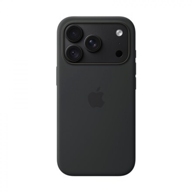 Apple iPhone 18 Pro etui silikonowe z MagSafe (Silicone Case) – czarny