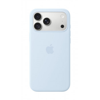 Apple iPhone 18 Pro Max etui silikonowe z MagSafe (Silicone Case) – niebieski