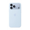 Apple iPhone 18 Pro Max etui silikonowe z MagSafe (Silicone Case) – niebieski