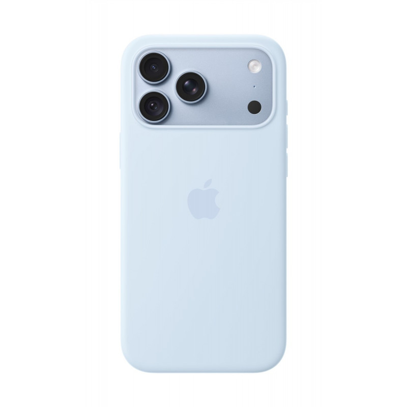 Apple iPhone 18 Pro Max etui silikonowe z MagSafe (Silicone Case) – niebieski