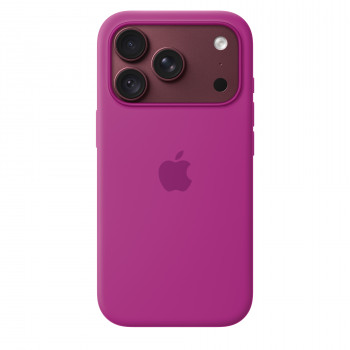 Etui silikonowe Apple iPhone 18 Pro z MagSafe – Magenta