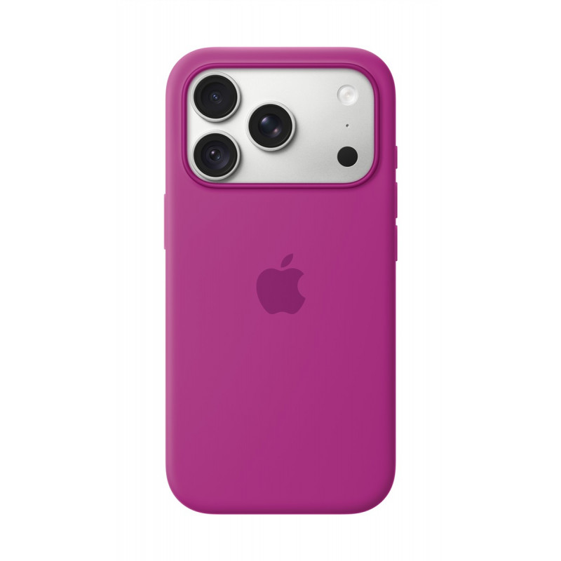 Etui silikonowe Apple iPhone 18 Pro z MagSafe – Magenta