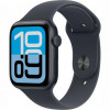 Apple Watch SE 3 GPS 40mm, koperta z aluminium w kolorze Midnight z granatowym paskiem sportowym - S/M