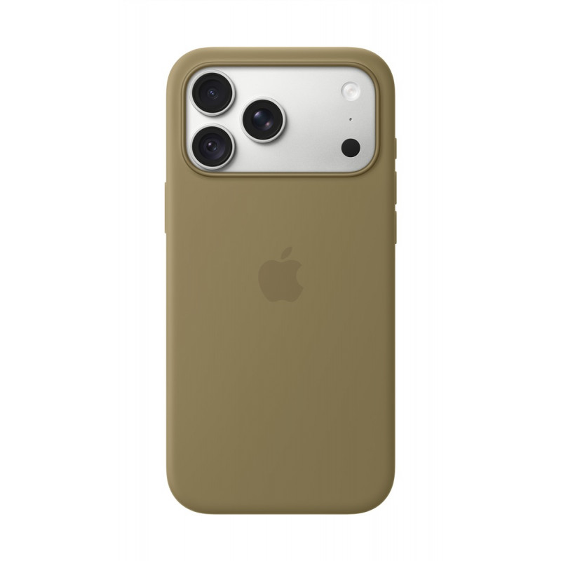 Apple iPhone 18 Pro Max etui silikonowe z MagSafe (Silicone Case) – oliwkowy