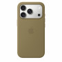 Apple iPhone 18 Pro etui silikonowe z MagSafe (Silicone Case) – oliwkowy