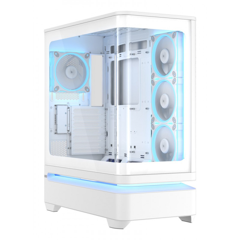 Obudowa komputerowa ASUS PRIME AP304 TG ARGB White ATX Mid Tower