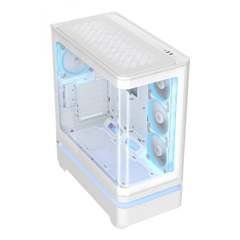Obudowa komputerowa ASUS PRIME AP304 TG ARGB White ATX Mid Tower