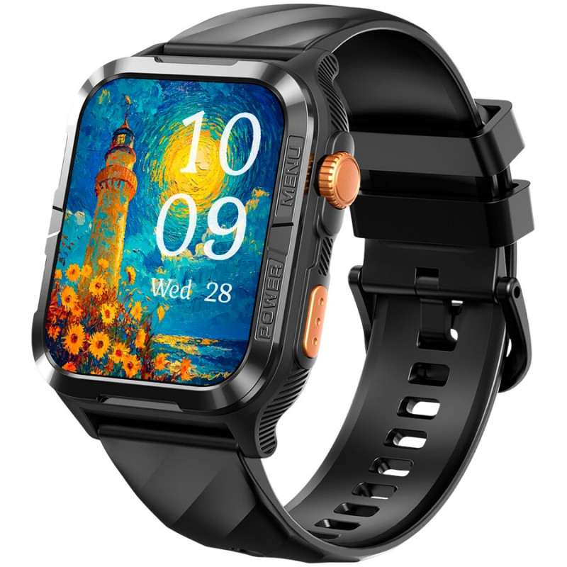 Smartwatch Blackview W10 Pro, 1,83 inch, Czarny