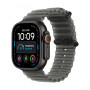 Apple Watch Ultra 4 GPS + Cellular 49mm czarna tytanowa koperta z przezroczystą czarną opaską Ocean